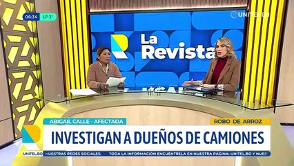 Víctima de robo de arroz exige recuperar su meercadería