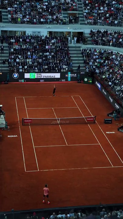 Jannik Sinner vs. Mariano Navone - Great Rally - Master 1000 Roma 🦊👊🏻