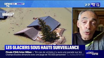 Village englouti en Suisse: "Le réchauffement climatique est responsable de cette situation", analyse Sylvain Coutterand, glaciologue