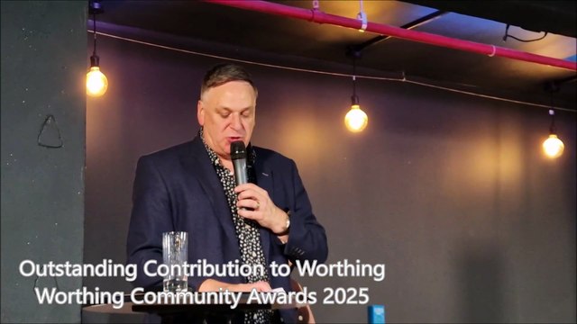 Meet the winner of Outstanding Contribution to Worthing at Worthing Community Awards 2025