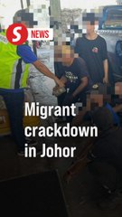 114 undocumented migrants held in raids on Johor factories
