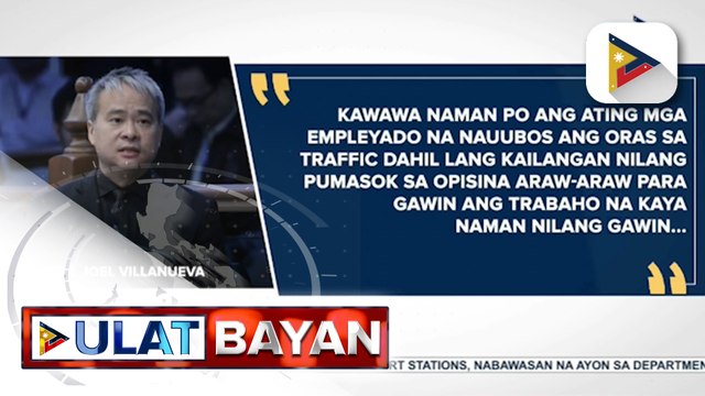 Mga senador, hinimok ang mga employer na pag-aralan ang alternative work setup