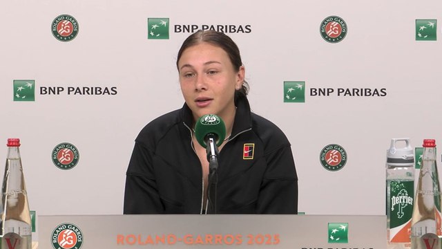 Roland-Garros 2025 - Amanda Anisimova : J'ai eu des moments et des phases très difficiles...