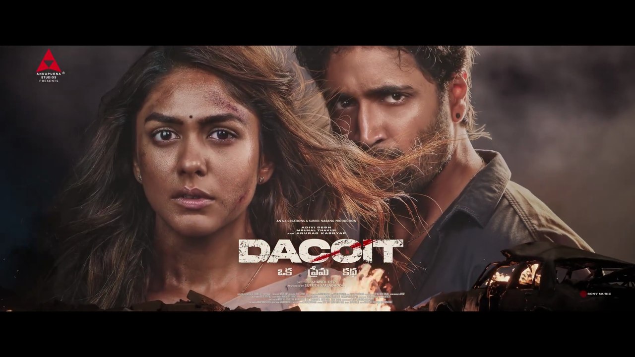 Dacoit | Trailer | Glimpse | Adivi Sesh | Mrunal Thakur | Anurag Kashyap | Shaneil Deo | Dec 25th