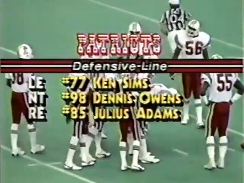 New England Patriots at Seattle Seahawks - 1.Half ( 1985 Week 11 )