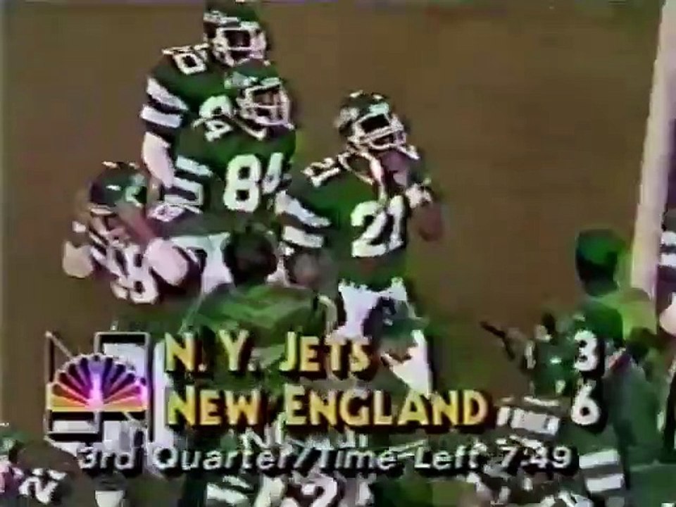 New York Jets at New England Patriots - 2.Half ( 1985 Week 07 )