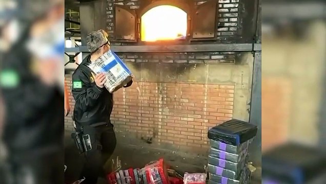 Polícia Federal incinera 4 toneladas de drogas em Cascavel nesta sexta-feira (30)