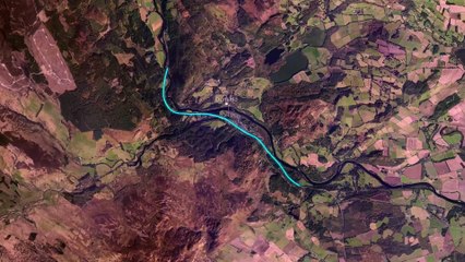 Transport Scotland / Jacobs - A9 Pass of Birnam to Tay Crossing fly though