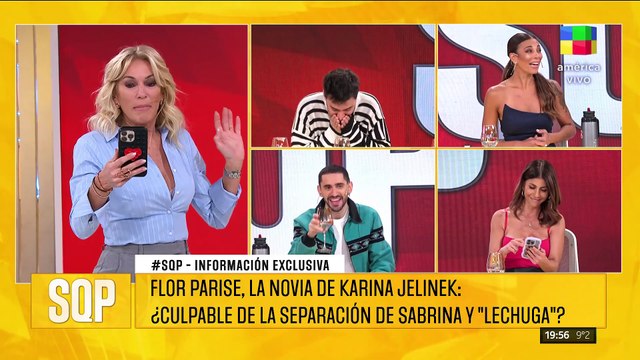 Karina Jelinek confesó si su novia Flor Parise detonó la separación de Sabrina Rojas y Gabriel Liñares