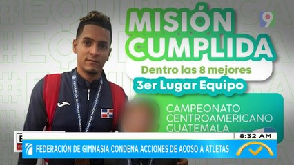 Federación de Gimnasia condena acciones de acoso a atletas | El Despertador