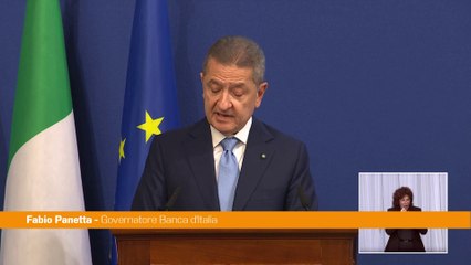 Panetta "Con i dazi a rischio l'1% della crescita mondiale"