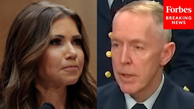 Admiral Asked Point Blank About $50 Million Jet For DHS Secretary Kristi Noem Added To Coast Guard Budget