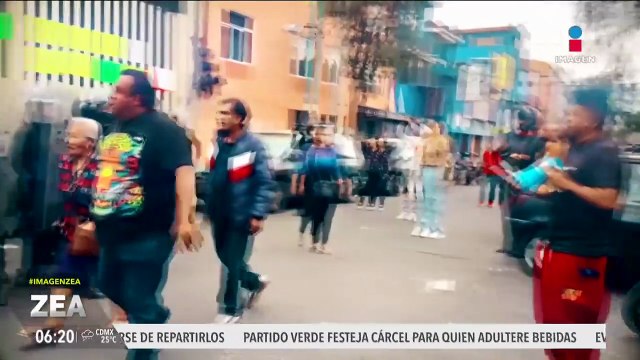 Vecinos de la Col. Morelos y policías de la CDMX protagonizan enfrentamiento por la instalación de un albergue para migrantes