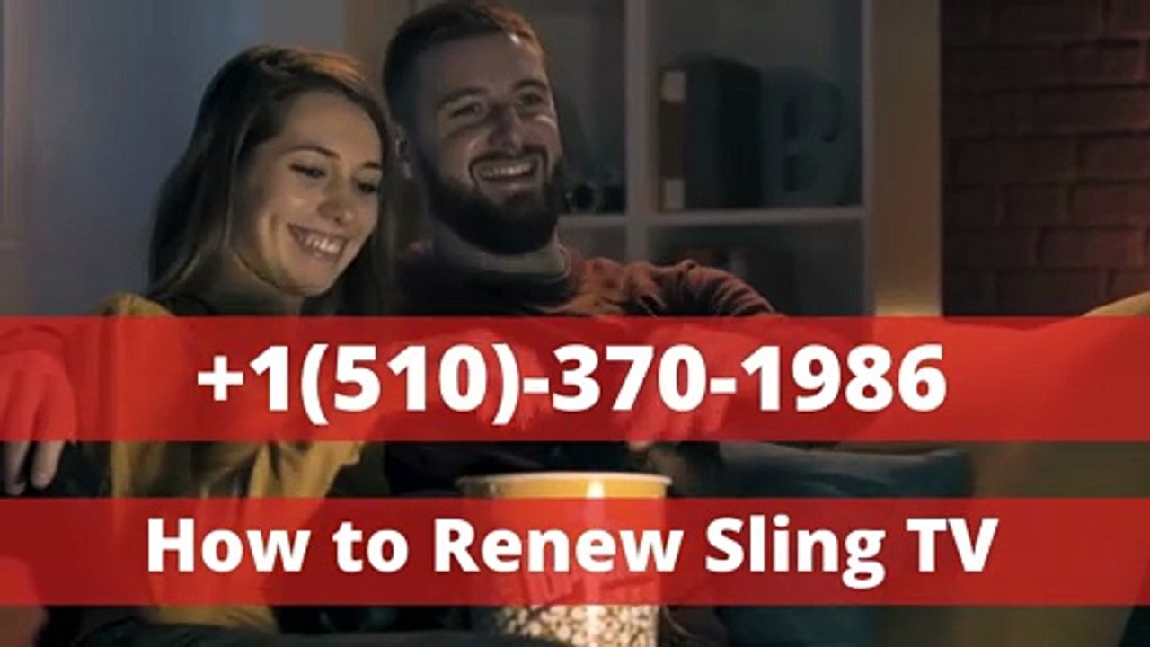 How to Renew Sling TV +1510.370.1986