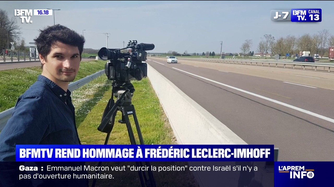 Frédéric Leclerc-Imhoff: la rédaction de BFMTV lui rend hommage, 3 ans après sa mort en Ukraine
