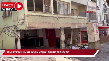 İzmir'de bulunan insan kemikleri incelenecek