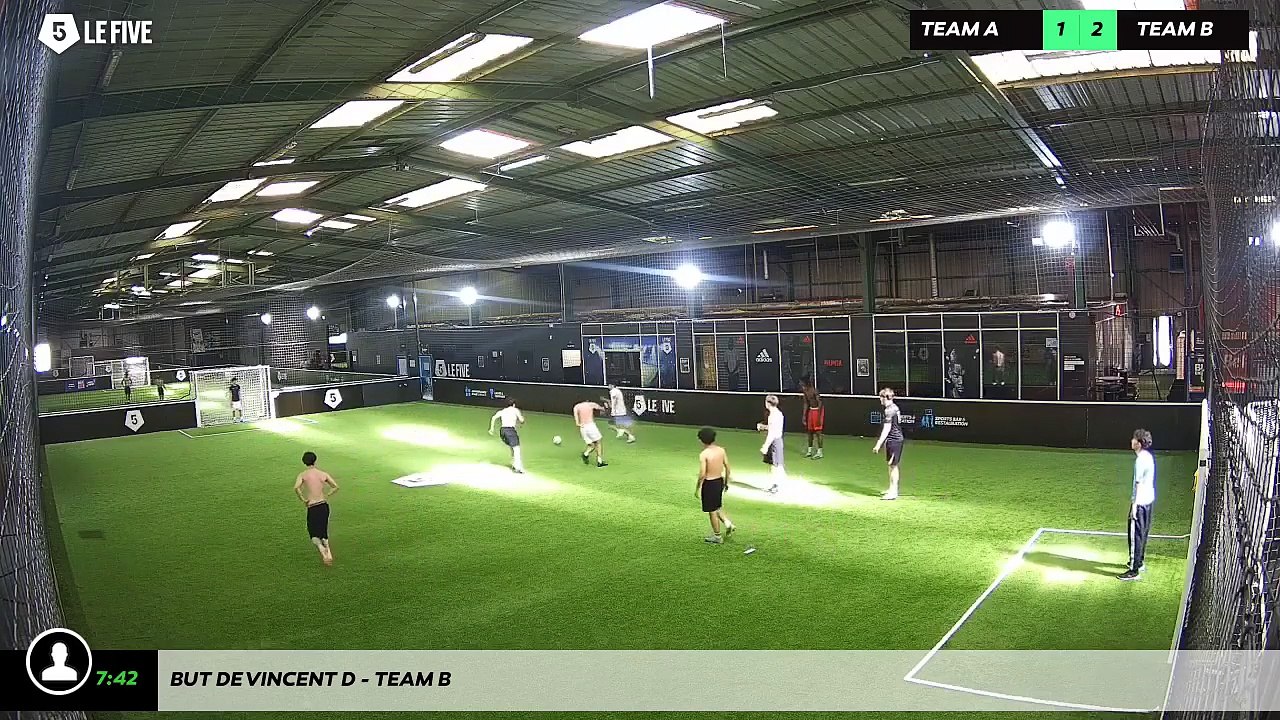 But de Vincent D - Team B