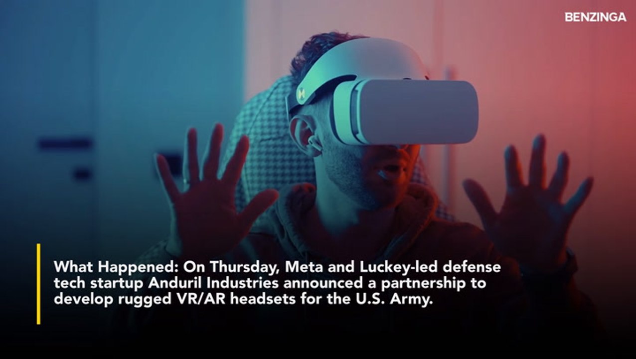 Mark Zuckerberg's Meta Reunites With Palmer Luckey To Equip US Soldiers With EagleEye — An AI-Powered Combat Headset That Can Detect Drones