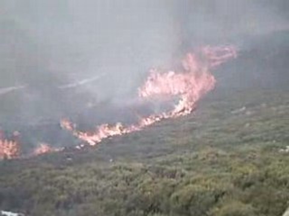 pompier feu de forets berce comando
