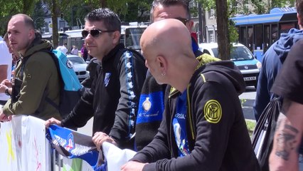 Les Nerazzurri accueillis en héros à Munich avant la finale de la Ligue des Champions ⚽