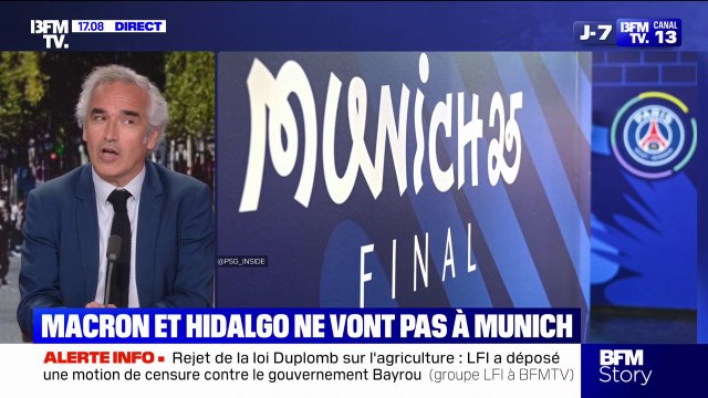 PSG/Inter: Anne Hidalgo ne sera pas présente lors de la finale de la Ligue des champions à Munich