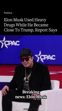 Musk Used Heavy Drugs Including Ketamine And Ecstasy While He Became Close To Trump