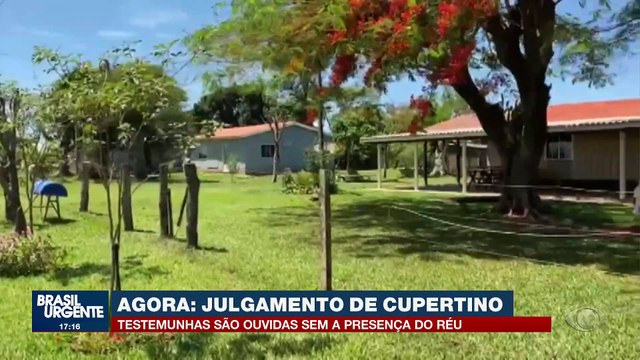 Julgamento de Cupertino: testemunhas são ouvidas sem a presença do réu