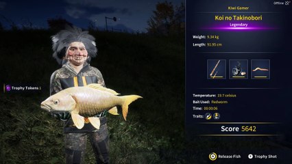 Legendary Fish Koi no Takinoboei Kamuibetsu Reserve COTW The Angler 29 May 2025