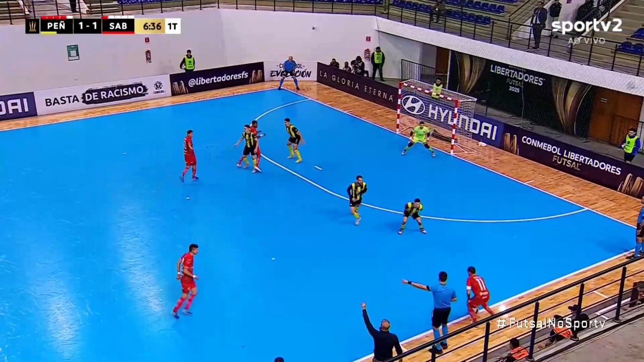 Sabaneros (3) 4-4 (0) Penãrol  - Comebol Libertadores de Futsal 2025