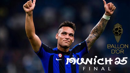 Lautaro Martínez va por la Champions ante el PSG y sueña con el Balón de Oro con el Inter de Milán