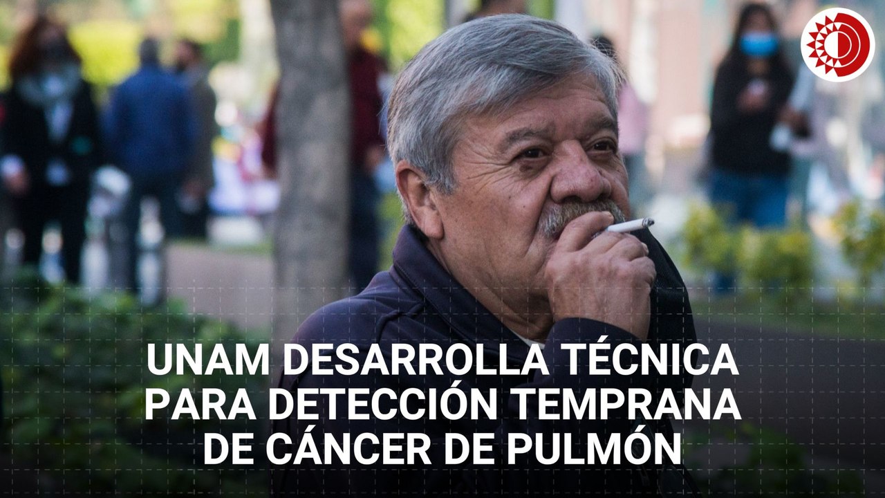UNAM desarrolla técnica para detección temprana de cáncer de pulmón; el aliento es la clave