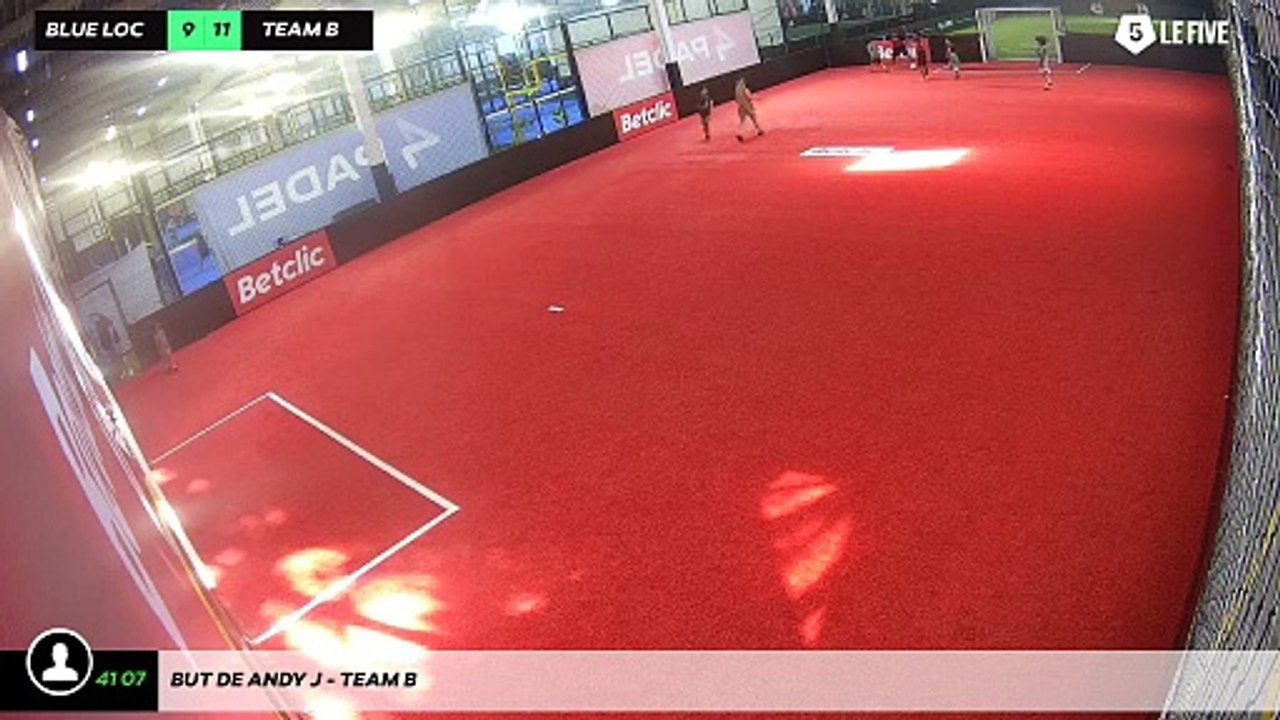 But de Andy J - Team B