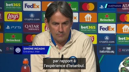 Inter - Inzaghi : "On se sent différents d'il y a deux ans"