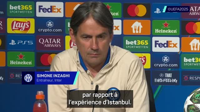 Inter - Inzaghi : On se sent différents d'il y a deux ans