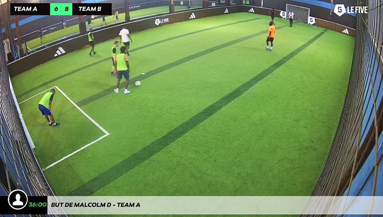 But de Malcolm D - Team A