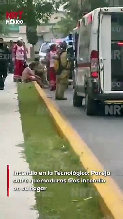 🚨 ¡Precaución! Un matrimonio resultó lesionado tras un inc3ndio en su vivienda en la colonia Tecnológico. El fuego se propagó rápidamente y fue necesario el apoyo de bomberos para controlar la situación.