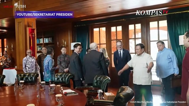 Prabowo Bertemu Utusan Khusus PM Inggris di Hambalang, Bahas Hal Ini