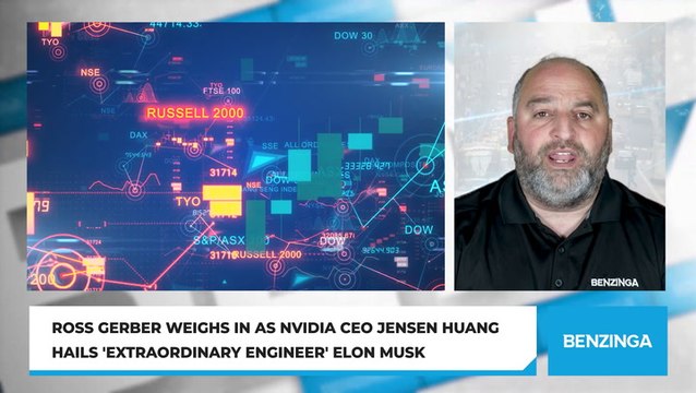 Ross Gerber Weighs In As Nvidia CEO Jensen Huang Hails 'Extraordinary Engineer' Elon Musk