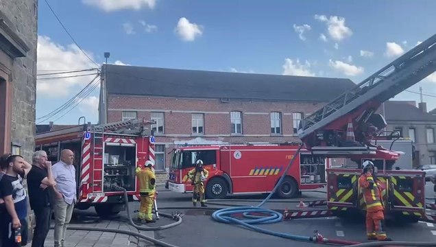 Un incendie dans une friterie de Stambruges