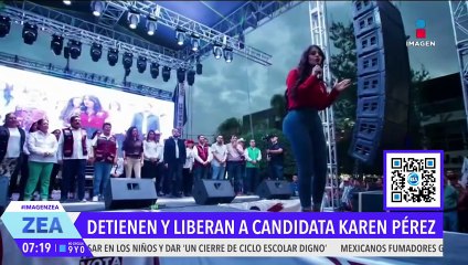 Detienen a Karen Pérez Herrera, candidata a la presidencia de Santiago Papasquiaro