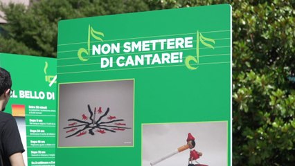 All'Humanitas "Non smettere di cantare" contro il fumo