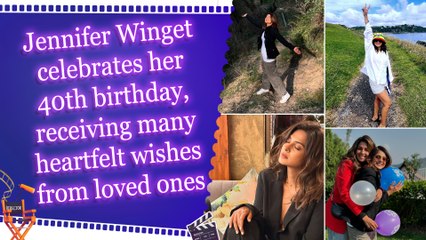Jennifer Winget celebrates her 40th birthday, receiving many heartfelt wishes from loved ones