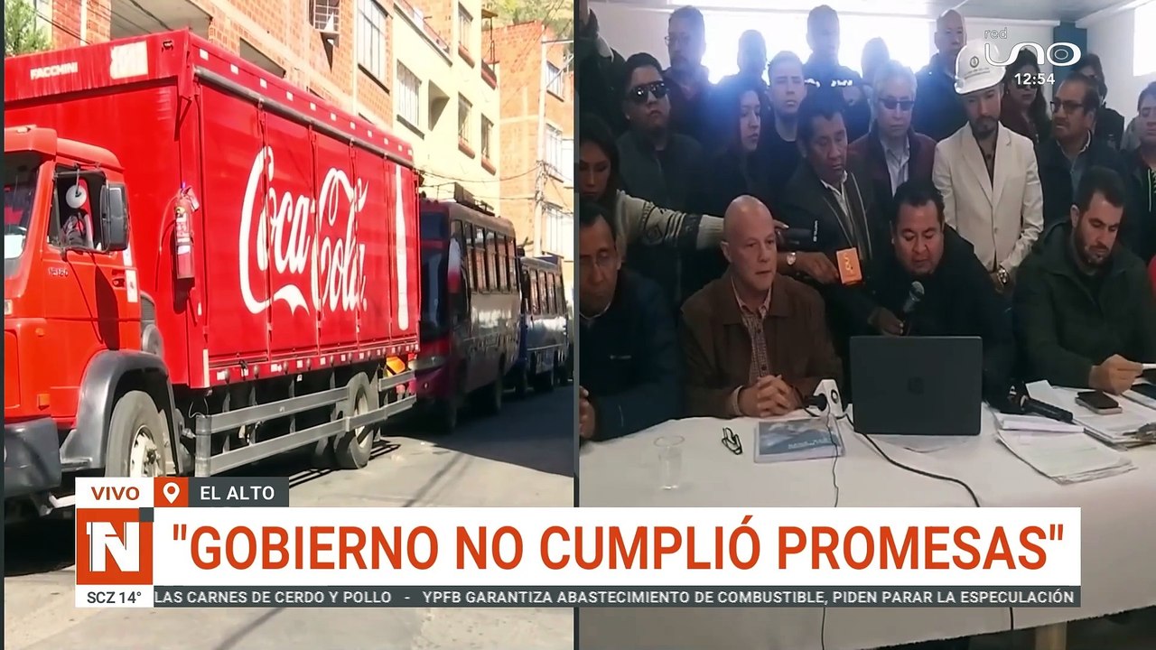 gobnierno no cumplió promesas