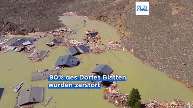 Nach Bergsturz in Blatten in der Schweiz: Noch keine Entwarnung