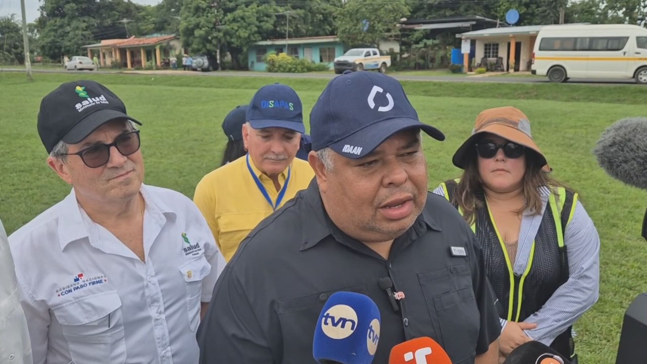 Autoridades inspeccionan río Estivaná y anuncian avances en plantas potabilizadoras