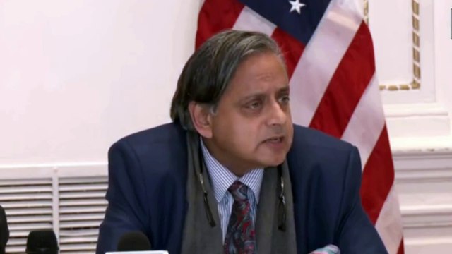 Global Efforts are required to Counter Terrorism at Pakistan - Shashi Tharoor at New York USA