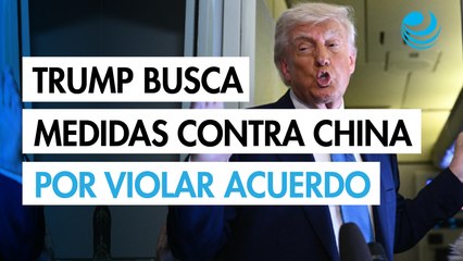 La Casa Blanca adelanta que Trump estudia otras medidas contra China por violar la pausa arancelaria