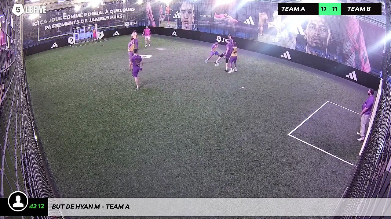 But de Hyan M - Team A