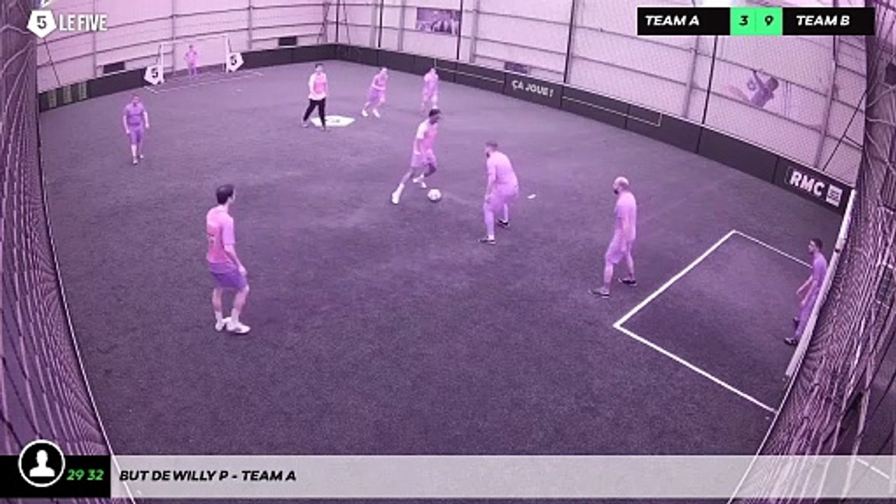 But de Willy P - Team A