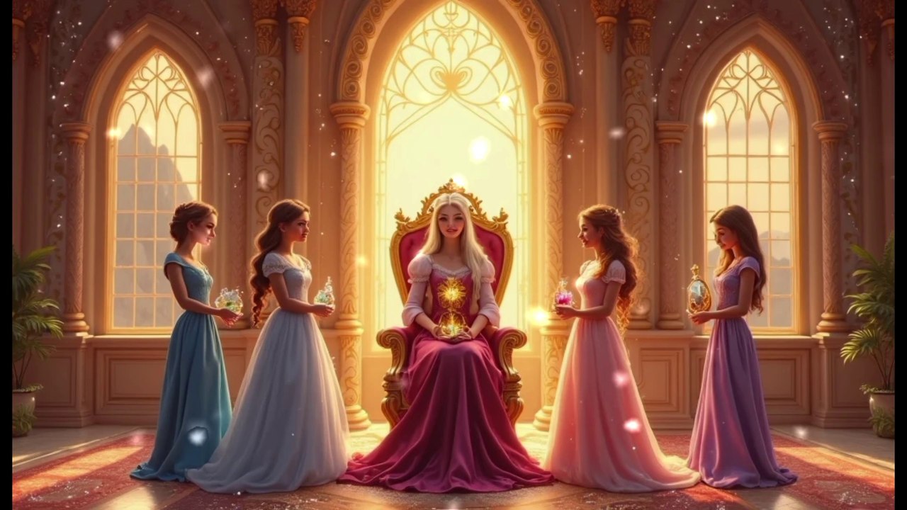 The Three Princesses and the Golden Test | Magical Moral Story in Urdu